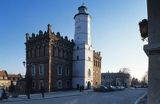 Sandomierz, ratusz i Rynek