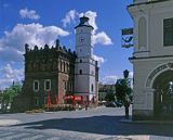 Sandomierz, ratusz, rynek