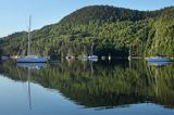 W zatoce Sandspollen, Południowa Norwegia, Oslo Fjorden, Fiord Oslo