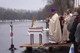 Sanok, prawosławne święto Jordanu, święcenie wody nad Sanem