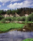 San ściana skalna w Myczkowcach, Bieszczady