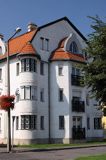 Sarospatak, budynki modernistyczne, zaprojektowane przez Imre Makovecza, Węgry