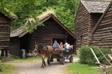 Norweskie Muzeum Ludowe, Skansen, Norsk Folkemuseum, Oslo, Południowa Norwegia