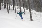 zima, skitouring w Tatrach, Tatrzański Park Narodowy Murań, widok z Murzasichla