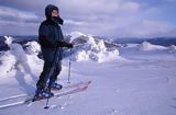 na Połoninie Wetlińskiej, skitouring