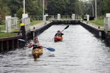 śluza Diemitz, Muritz-Havel wasser strasse, Pojezierze Meklemburskie, Meklemburgia-Pomorze Przednie, Niemcy