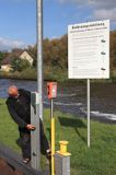 śluza Liebenwalde, Vosskanal, Obere Havel Wasser Strasse, Brandenburgia, Niemcy