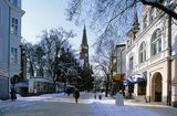 Sopot, zima na 'Monciaku' ul. Monte Cassino