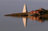 W zatoce Staviken na jeziorze Vanern, Wener, Szwecja