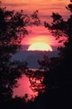 Zachód słońca, Stenskar, Archipelag Turku, Finlandia