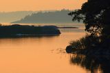 Zachód słońca, Stenskar, Archipelag Turku, Finlandia