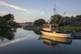 kuter, port na Stenskar, Archipelag Turku, Finlandia