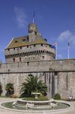 St. Malo, zamek i mury obronne, Bretania, Francja