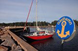 port, wyspa Storjungfrun, Szwecja, Zatoka Botnicka