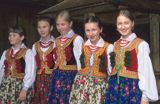 strój krakowski, zespół folklorystyczny z Przemyśla