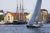 Port w Svendborg na wyspie Fyn, Fionia, Dania