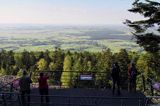 punkt widokowy na Łysej Górze, Łysa Góra, Łysogóry, Góry Świętokrzyskie, Świętokrzyski Park Narodowy, kielecczyzna