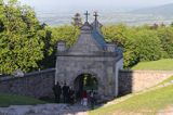 Święty Krzyż, Łysa Góra, Łysogóry, Góry Świętokrzyskie, Świętokrzyski Park Narodowy, kielecczyzna, Sanktuarum Relikwi Krzyża Świętego