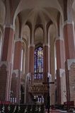 Szczecin, katedra - bazylika metropolitalna pw. św. Jakuba wnętrze, nawa główna