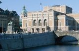 Sztokholm, Gustav Adolfs Torg i Opera, Szwecja