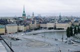 Sztokholm Szwecja Slussen i Gamla)