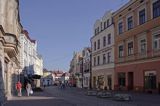 Tarnów, uliczka - deptak Wałowa i kamienice