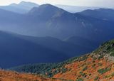 Tatry widok z Ornaku na Mnichy Chochołowskie i Bobrowiec