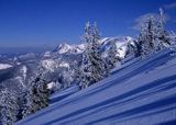 Tatry, Panorama Tatr z Giewontem z Bobrowca