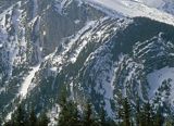 Skały Organów, Widok z polany na stokach, Tatry