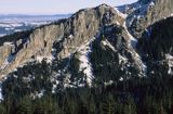 Tatry, widok z kolejki na Zawrat Kasprowy