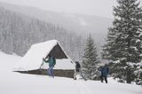 przy szałasie na Rusinowej Polanie, Tatry