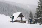 przy szałasie na Rusinowej Polanie, Tatry