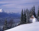 Tatry panorama z Głodówki zimą