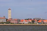 wioska West Terschelling na wyspie Terschelling, Wyspy Fryzyjskie, Holandia, Waddensee, Morze Wattowe