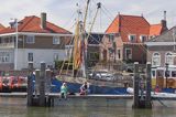 wioska West Terschelling na wyspie Terschelling, Wyspy Fryzyjskie, Holandia, Waddensee, Morze Wattowe