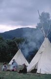 Tipi w Bieszczadach