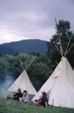 Tipi w Bieszczadach