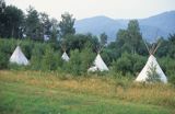 Tipi w Bieszczadach