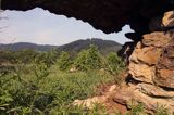 ruiny w opuszczonej wsi Tworylne, Park Karjobrazowy Doliny Sanu, Bieszczady