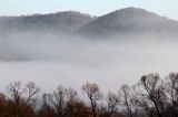 poranne mgły na Tworylnem pod Otrytem, Park Krajobrazowy Doliny Sanu, Bieszczady