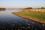 Domitz, ujście kanału i rzeki Elde do Łaby, Muritz-Elde wasser strasse, Meklemburgia-Pomorze Przednie, Niemcy