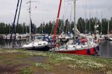 port jachtowy Ulkofantti koło Raahe, Finlandia, Zatoka Botnicka