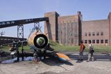 Peenemünde na wyspie Uznam, muzeum - hitlerowski zakład budowy pocisków rakietowych V-1 i V-2, wyspa Uznam, Niemcy