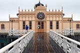 Varberg, Societetshuset w stylu mauretańskim, drewniany z1886 roku. Szwecja Zachodnia, Kattegat