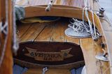 drewniana łódka, zlot oldtimerów w Vastervik, Szkiery Szwedzkie, Szwecja