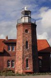 przylądek Vente, latarnia morska i stacja ornitologiczna, Zalew Kuroński, Ujście Niemna, Litwa Cape Vente, lighthouse, Curonian Lagoon, Neringa, Lithuania