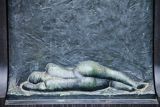 Leżąca kobieta, Rzeźba Gustava Vigelanda, Park Vigelanda, Frogner Park, Vigelandsparken, Oslo, Południowa Norwegia