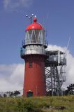 latarnia morska na wyspie Vlieland, Wyspy Fryzyjskie, Holandia, Waddenzee, Morze Wattowe