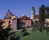 Warszawa, panorama Starówki od strony Wisły