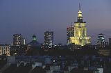 Warszawa nocą